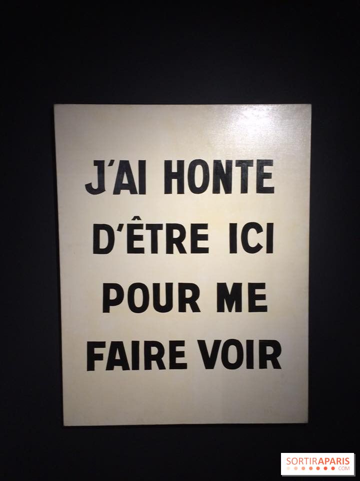 Photos de l'exposition Ben au musée Maillol 