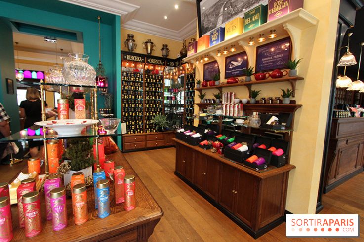 Mariage Frères Tour Eiffel, boutique-salon de thé