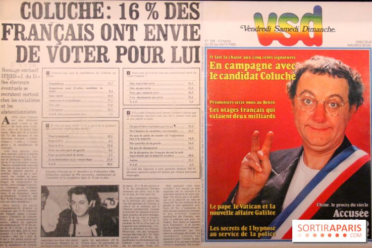 Coluche, l'exposition à l'Hôtel de Ville
