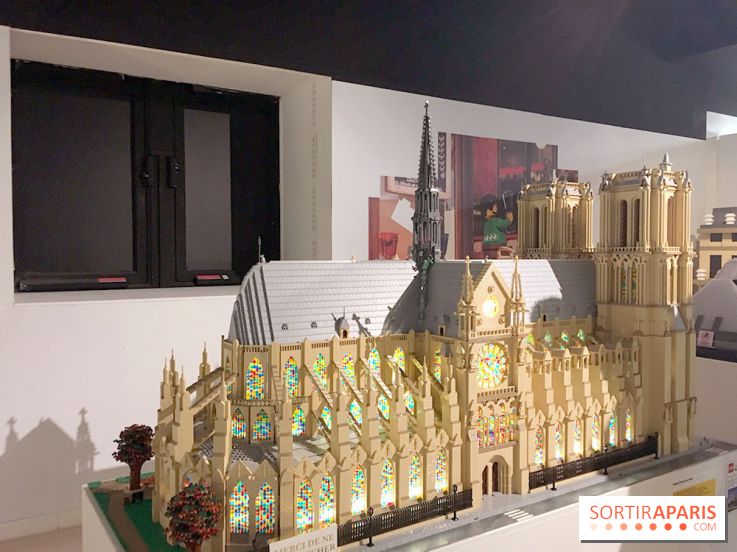 Exposition LEGO à l'Hôtel de Ville - Notre Dame de Paris