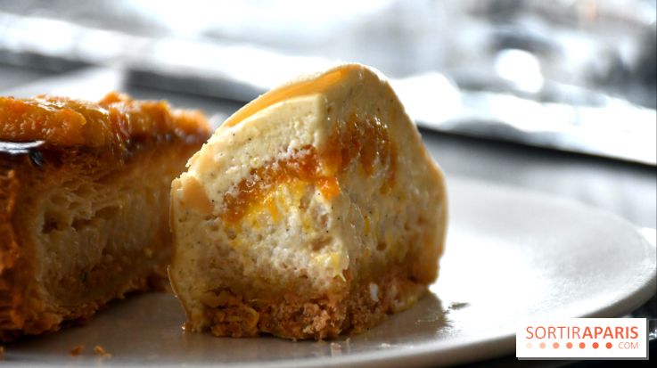 La bûche de Noël 2024 de la Halle aux Grains façon riz au lait revisité, une douceur régressive