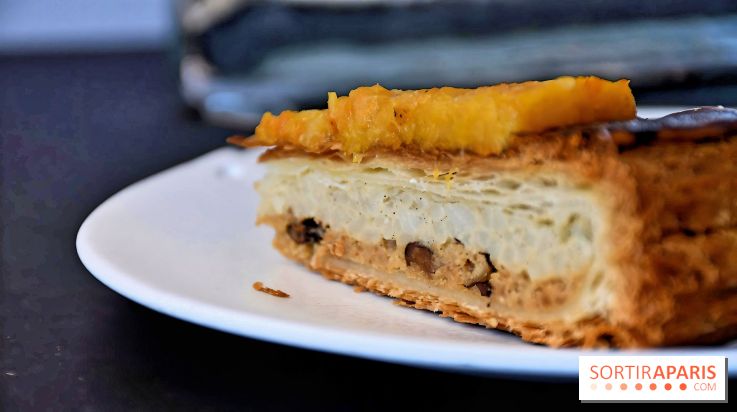 La galette des Rois 2025 de la Halle aux Grains au riz et à la clémentine, un coup de cœur original