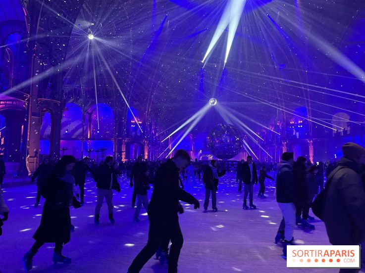 Grand Palais des Glaces 2024 : patinoire géante sous la nef du Grand Palais, top départ