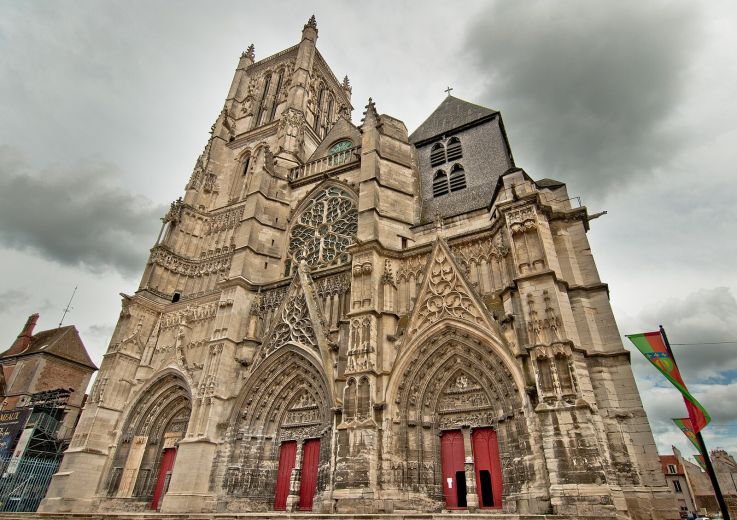 La Cathédrale Saint-Etienne de Meaux, un bel édifice gothique en Seine-et-Marne (77)