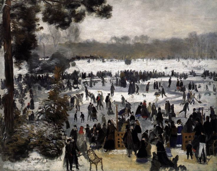Hiver à Paris : Quand les Parisiens faisaient du patin à glace sur les lacs gelés du Bois de Boulogne