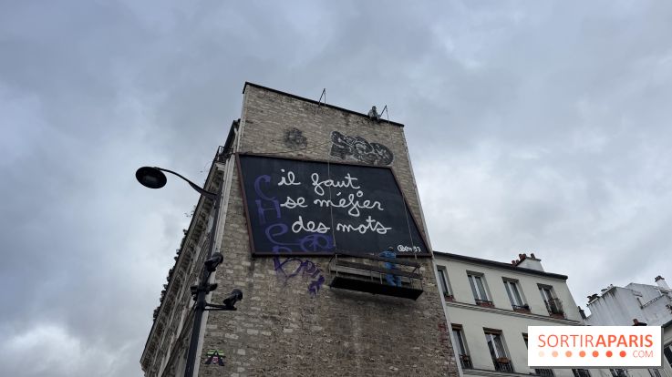 Avez-vous déjà remarqué cette étonnante installation de Ben à Paris ? 
