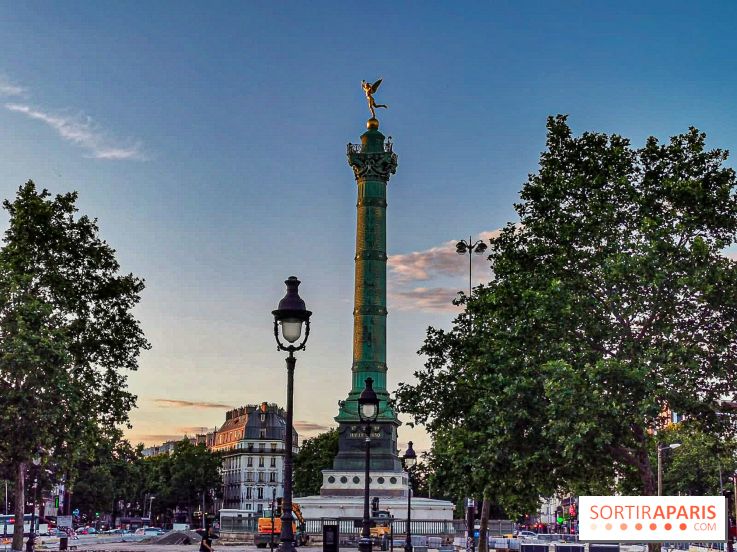 Paris : la Colonne de Juillet à Bastille bientôt ouverte au public