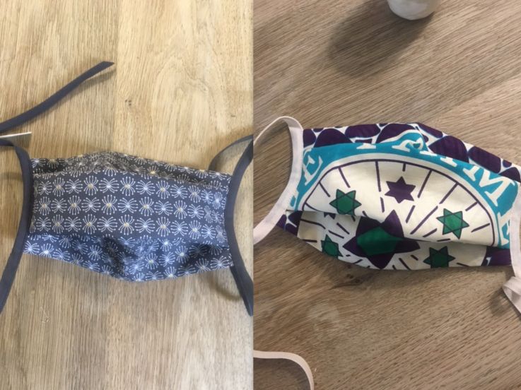 Coronavirus : des masques de protection conçus par un collectif de couturières senior