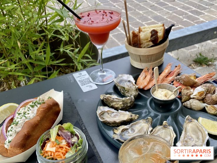 La Mer à Boire délicieuse terrasse au fil de l'eau sur les quais de Seine