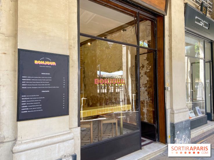Bonjour Palais-Royal, coffee shop coloré et gourmand au cœur d'un des plus beaux jardins de Paris