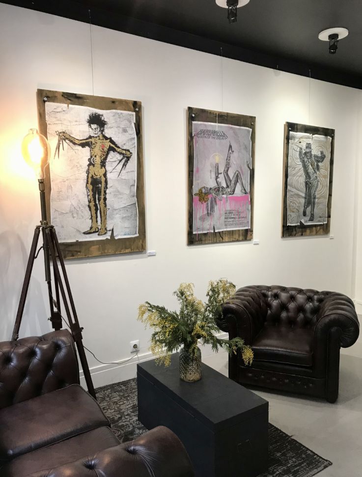Exposition de Carlos Olmo à la galerie La Lison : Back to the Bones