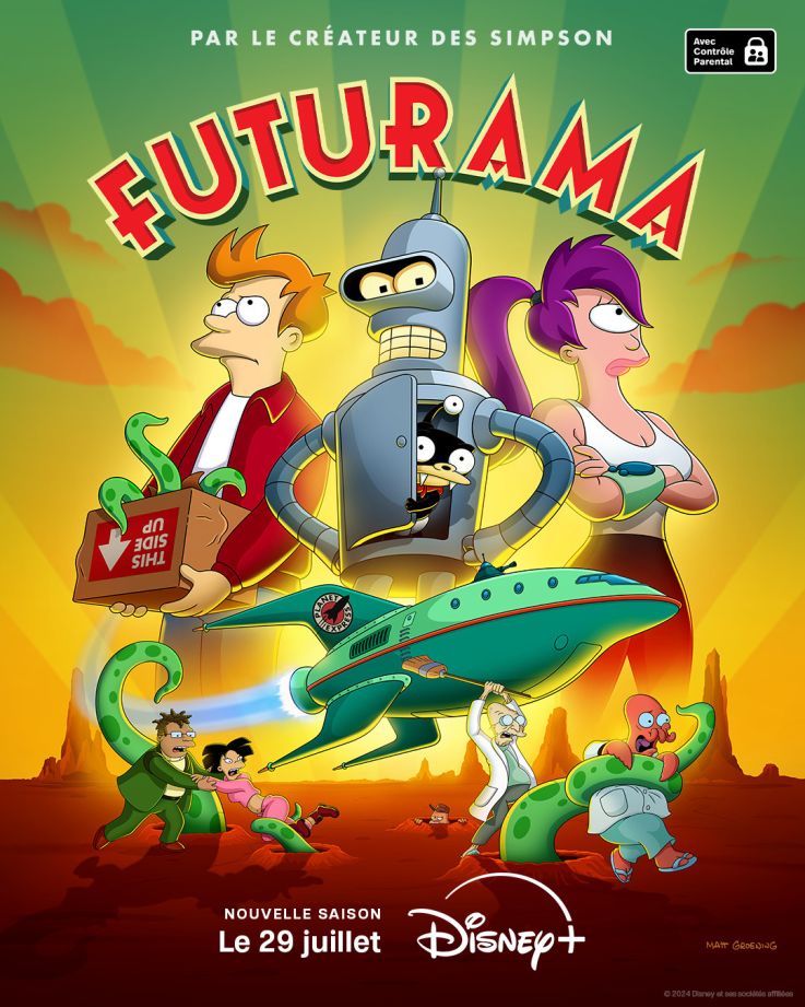 Futurama : la date de sortie pour la saison 12 confirmée sur Disney+