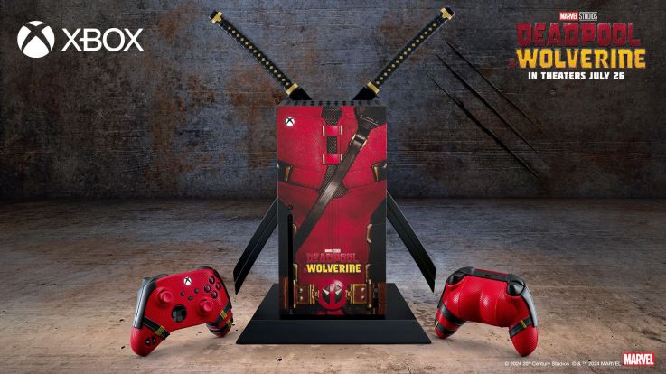 Deadpool & Wolverine : Xbox et Marvel s'associent pour crée une manette à l'effigie de l'anti-héros