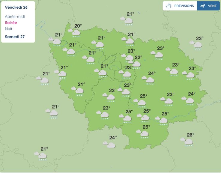 Météo : soleil, pluie... Quel temps fera-t-il à Paris pour la Cérémonie d'ouverture des JO ? 