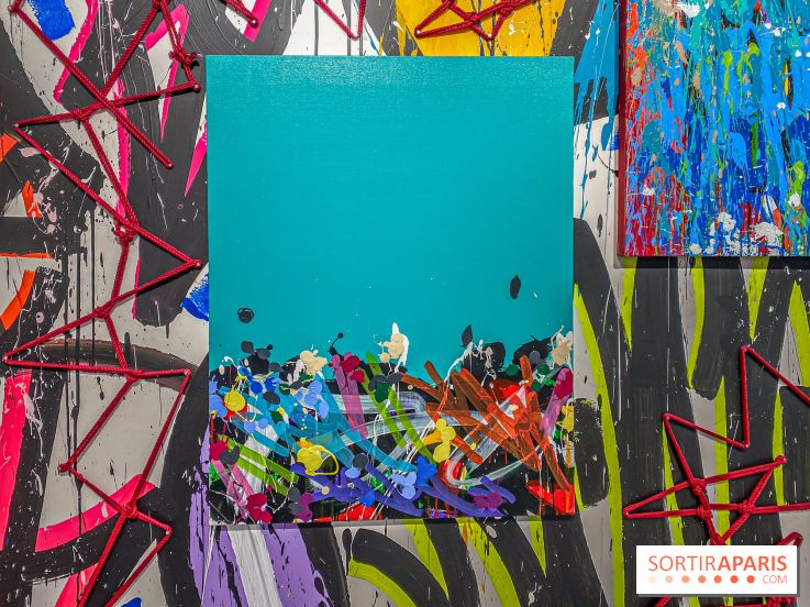 Crossing Lines : nos photos de l'expo mêlant graffiti et shibari à la galerie Goldshteyn-Saatort