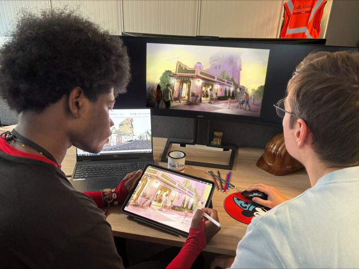 Disneyland Paris : l'extension des Walt Disney Studios se pare d'une nouvele boutique