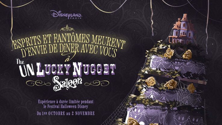 Disneyland Paris : Unlucky Nugget Saloon, l'expérience food hantée pour Halloween à Frontierland