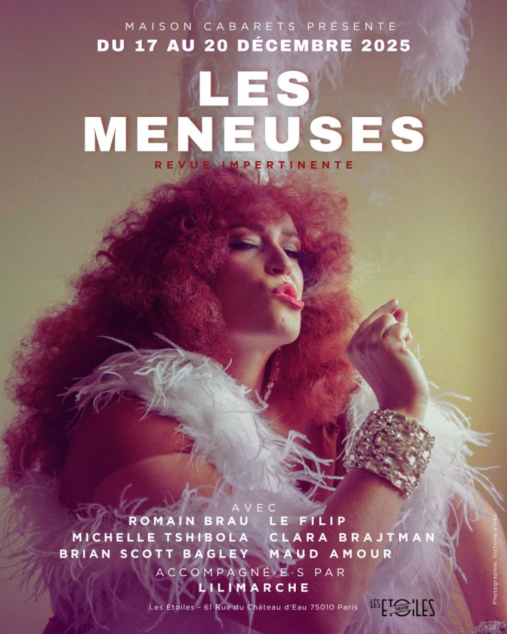 Les Meneuses : la revue signé Maud’Amour qui revisite le cabaret au Théâtre Les Étoiles
