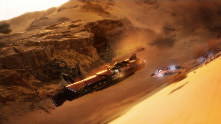 Star Wars Galactic Racer - le jeu vidéo des anciens de Burnout annoncé aux Game Awards
