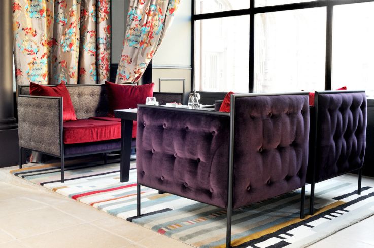 Découvrez le bar avec vue de l'Hôtel Les Dames du Panthéon (TITRE A MODIFIER)