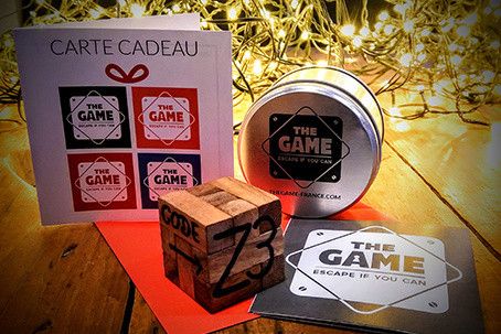 Pour Noël, offrez un bon cadeau pour une partie chez The Game !