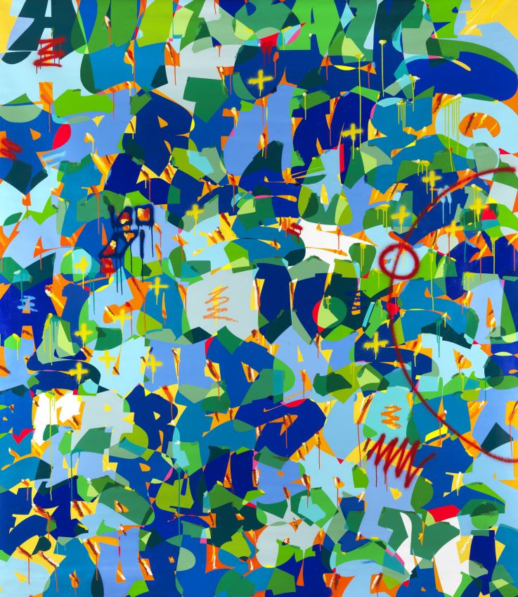 Exposition Cyril Kongo sur le Toit de la Grande Arche de La Défense