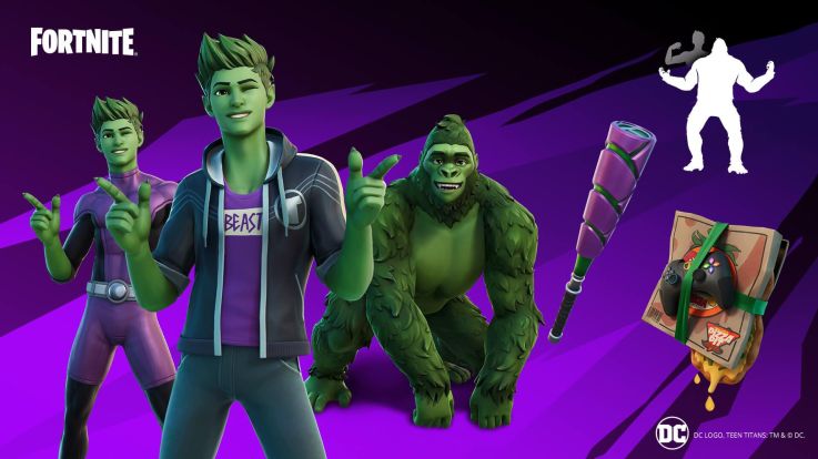 Fortnite : le skin de Beast Boy, des Teen Titans, comment le débloquer ?
