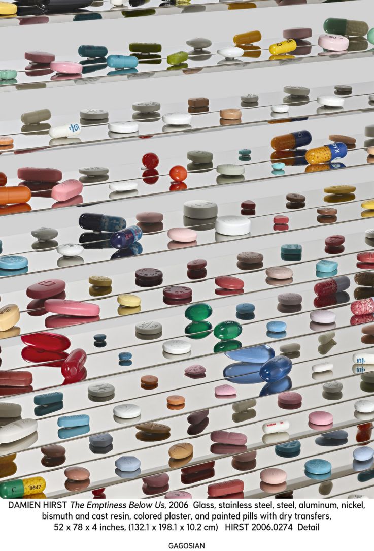 Exposition Damien Hirst à la galerie Gagosian