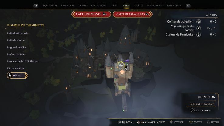 Hogwarts Legacy : comment accéder aux trois zones secrètes à Poudlard ?