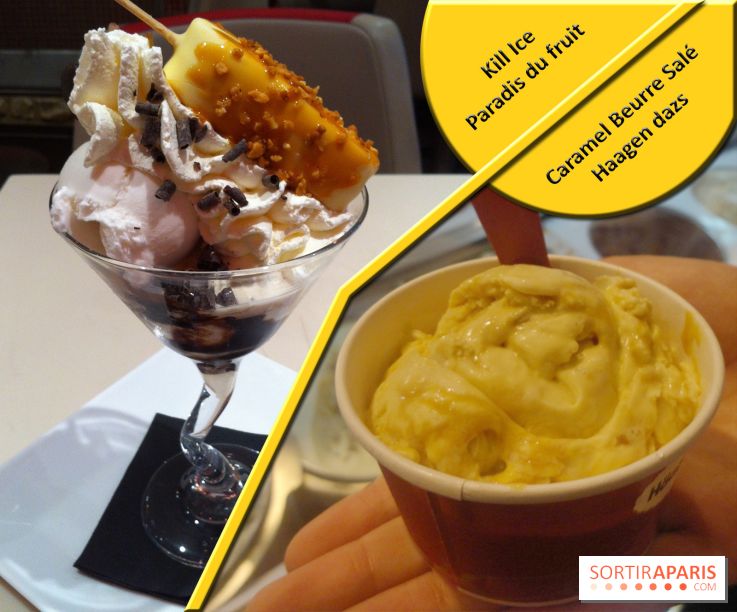 Paradis du fruit Kill ice, Haagen Dazs Caramel