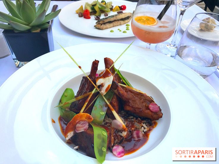 Le menu cajun du Safran à l'Hôtel du Collectionneur
