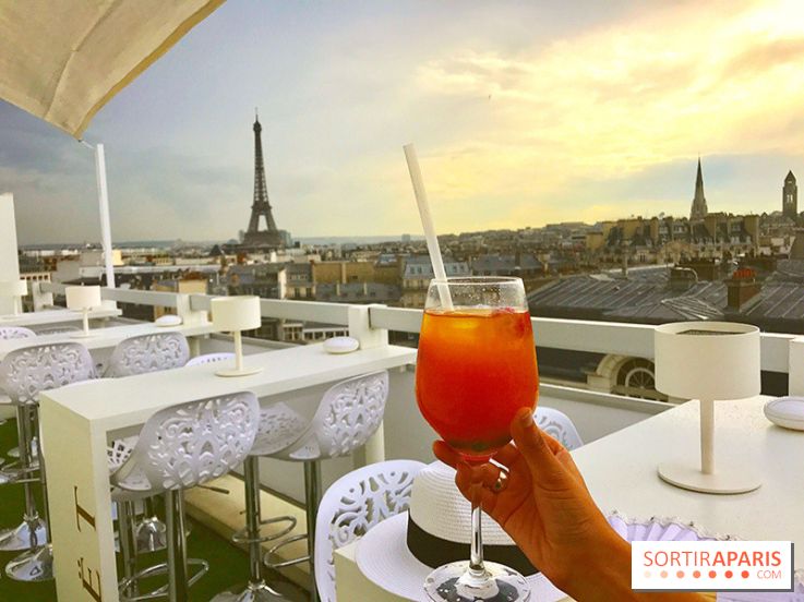 Le rooftop de l'Hôtel Marignan