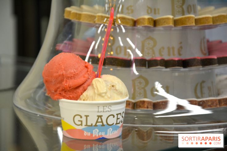 Les glaces chez Le Roy René