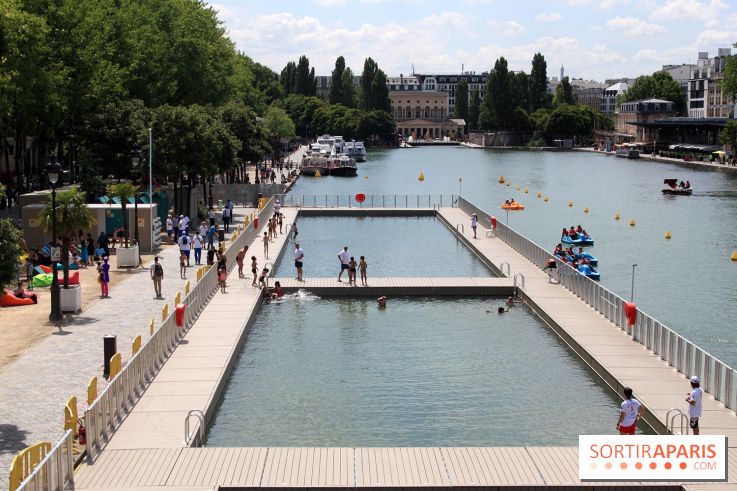 La baignade Bassin de la Villette