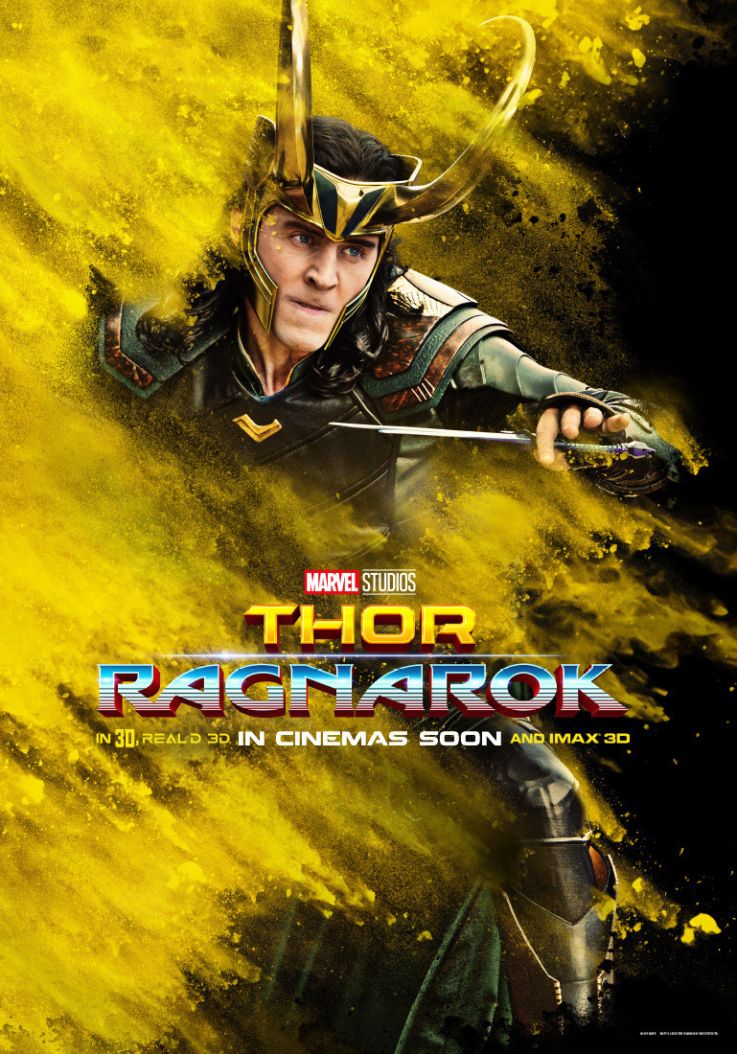 Thor Ragnarok au cinéma, les affiches dévoilées 