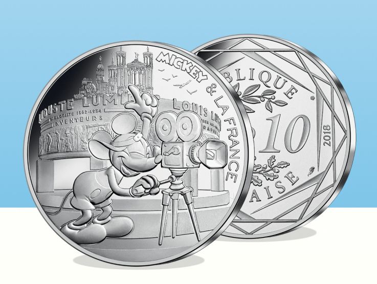 Les pièces Mickey de la Monnaie de Paris