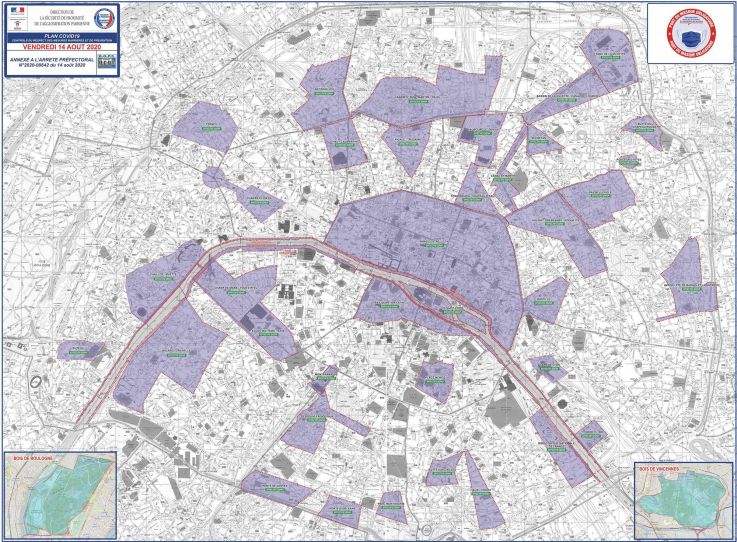 Port du masque obligatoire à Paris : la nouvelle liste des zones concernées par arrondissement 