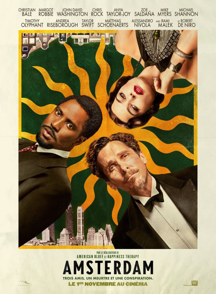 Amsterdam avec Margot Robbie et Christian Bale : la bande-annonce