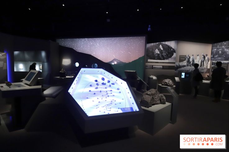 Exposition Météorites au Muséum national d'Histoire naturelle, les photos