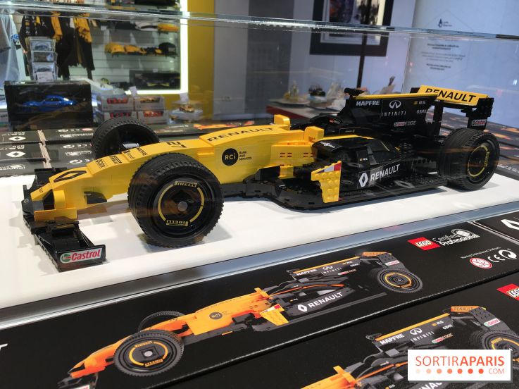 Découvrez une Formule 1 Renault RS17 100% LEGO® à l'Atelier Renault
