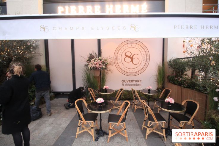 Le 86Champs, le nouveau salon de thé de Pierre Hermé