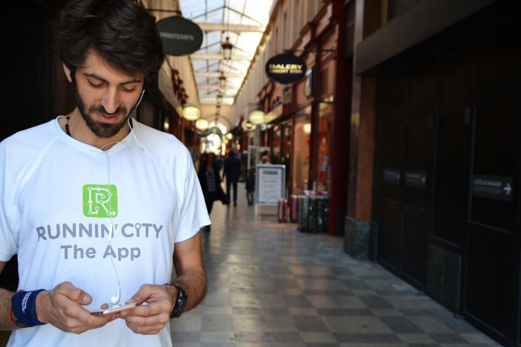 Runnin'City, l'appli pour visiter Paris en courant