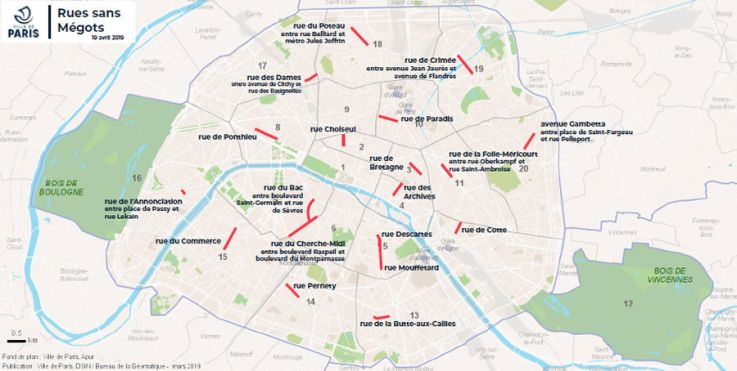 Le dispositif "Des rues sans mégots" déployé à Paris
