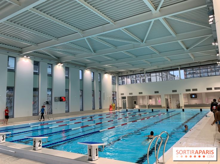 La piscine Yvonne Godard, nouveau bassin porte de Bagnolet à Paris 