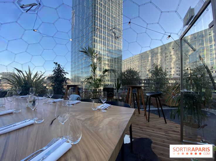 La bulle Octopus, nouvelle table d'hôte insolite à La Défense