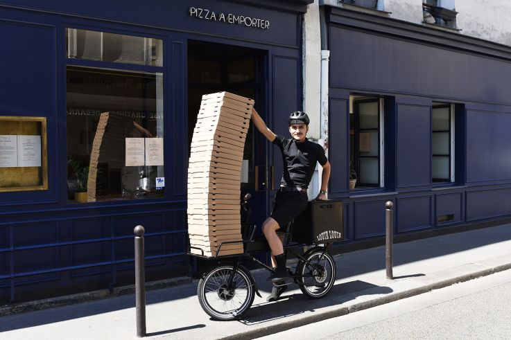 La pizzeria Louie Louie propose son propre système de livraison indépendante