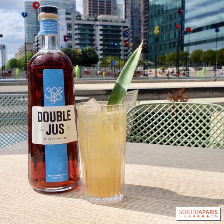 Apéro sur la terrasse Octopus avec 30&40 à La Défense 