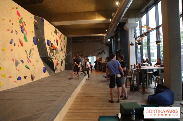 Climbing District, la nouvelle salle d'escalade des Batignolles à Paris