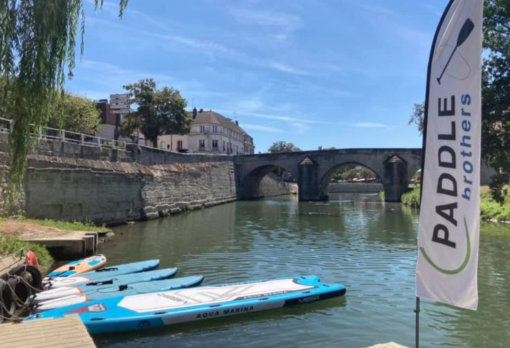 Location de Stand-Up Paddles avec Paddle Brothers sur l'Isle-Adam, dans le Val-d'Oise