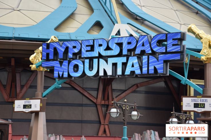 Visuel Disneyland Star Wars Hyperspace Mountain